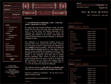 Tablet Screenshot of metal-archives.com